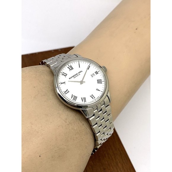 Raymond Weil Women\'s Watch 5985-ST-00300 Roman White Dial Swiss Quartz 2… main image 4